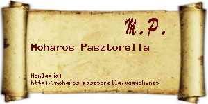 Moharos Pasztorella névjegykártya
